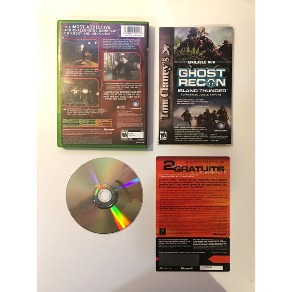 Tom Clancy's Rainbow Six 3 (Microsoft Xbox Original, 2003) CIB Complete - Picture 2 of 4
